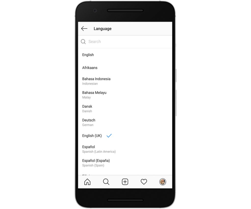 Instagram changing. How to change the language on Instagram.