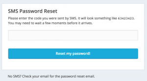 reset Telegram password