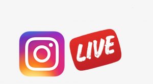 Instagram live broadcast