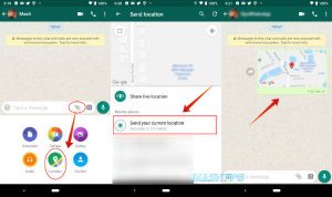 Send Live Location On WhatsApp