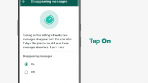Whatsapp Disappearing Messages On