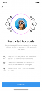 find restricted accounts on Instagram