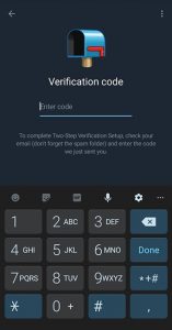 Telegram Two Step Verification
