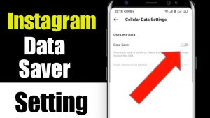 Turn On Data Saver On Instagram