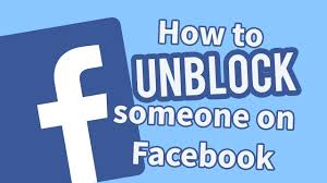 Unblock A User On Facebook