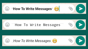 Change Whatsapp Text Style