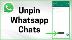 Unpin A Chat On Whatsapp