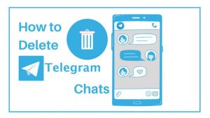 delete a chat on telegram