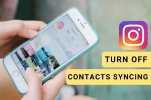 Disable Instagram Contacts Syncing 