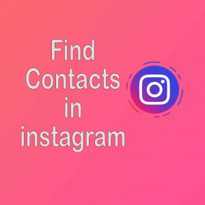 Enable Instagram Contacts Syncing 