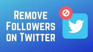 Remove Followers on Twitter 