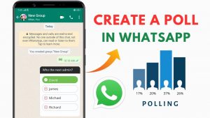 Create a WhatsApp poll 