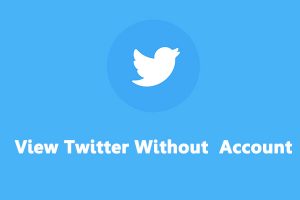 View Twitter Without an Account 