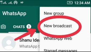 Send a Broadcast Message on WhatsApp 