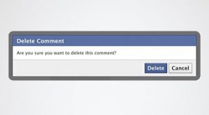 Delete a Comment on Facebook 