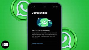 WhatsApp community 