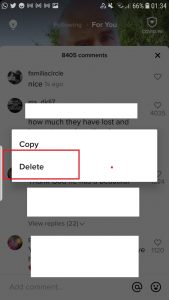 Delete a Comment on Facebook 
