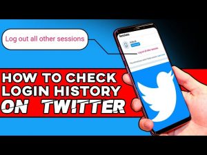 Check Login History on Twitter 