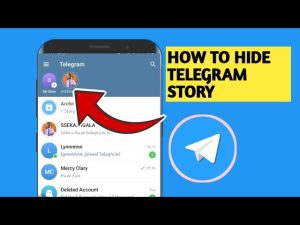 Hide a Story on Telegram 