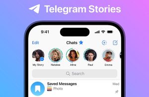 Share a Story on Telegram 