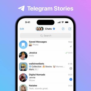 Telegram story settings 