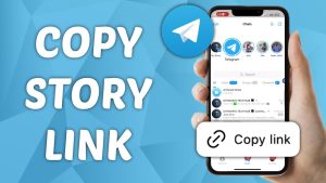 Copy a Telegram Story Link 